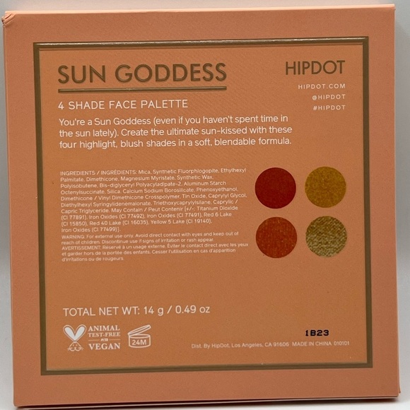 Hipdot Orange and Yellow Palette - Picture 2 of 5